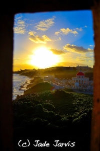 Sunrise over Puerto Rico